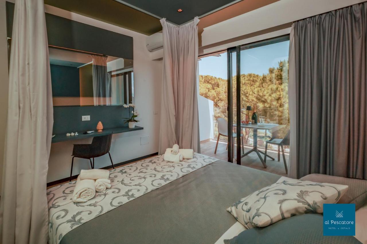 Al Pescatore Suites 切法卢 外观 照片